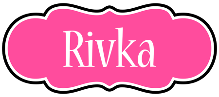 Rivka invitation logo