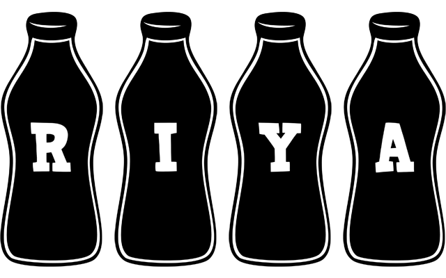 Riya bottle logo