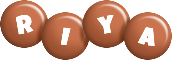 Riya candy-brown logo