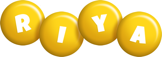 Riya candy-yellow logo