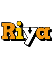Riya cartoon logo