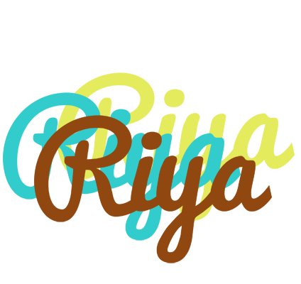 Riya cupcake logo