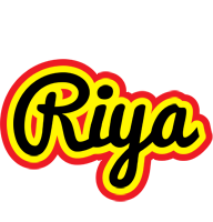 Riya flaming logo