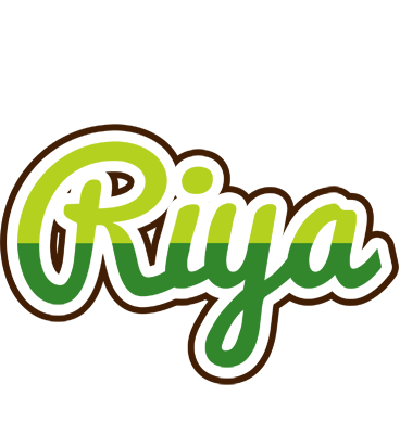 Riya golfing logo