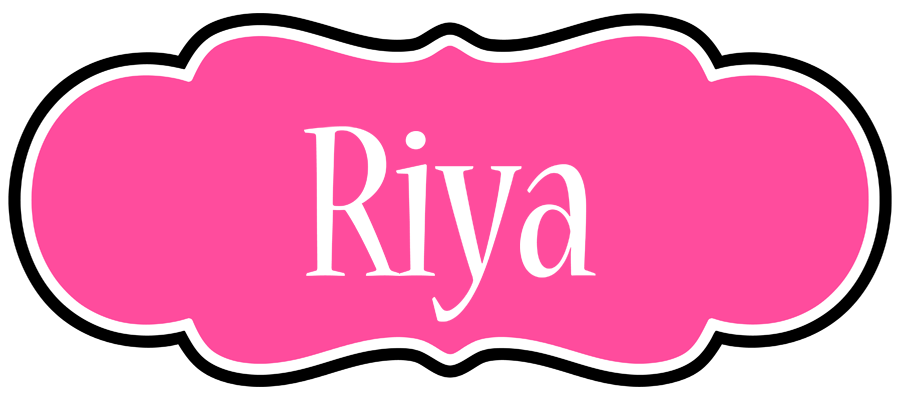 Riya invitation logo