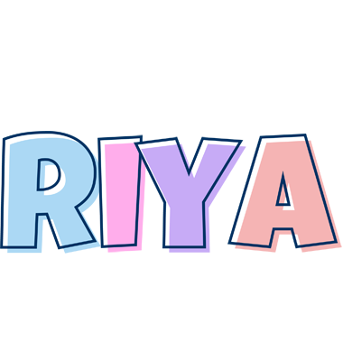 Riya pastel logo
