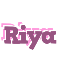 Riya relaxing logo
