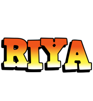 Riya sunset logo