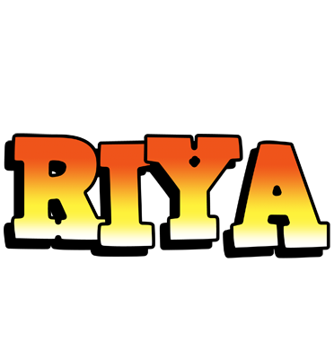 Riya sunset logo