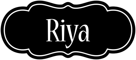 Riya welcome logo