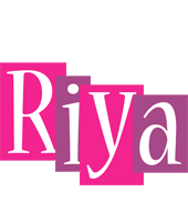 Riya whine logo