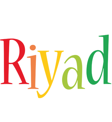 Riyad birthday logo