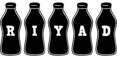 Riyad bottle logo