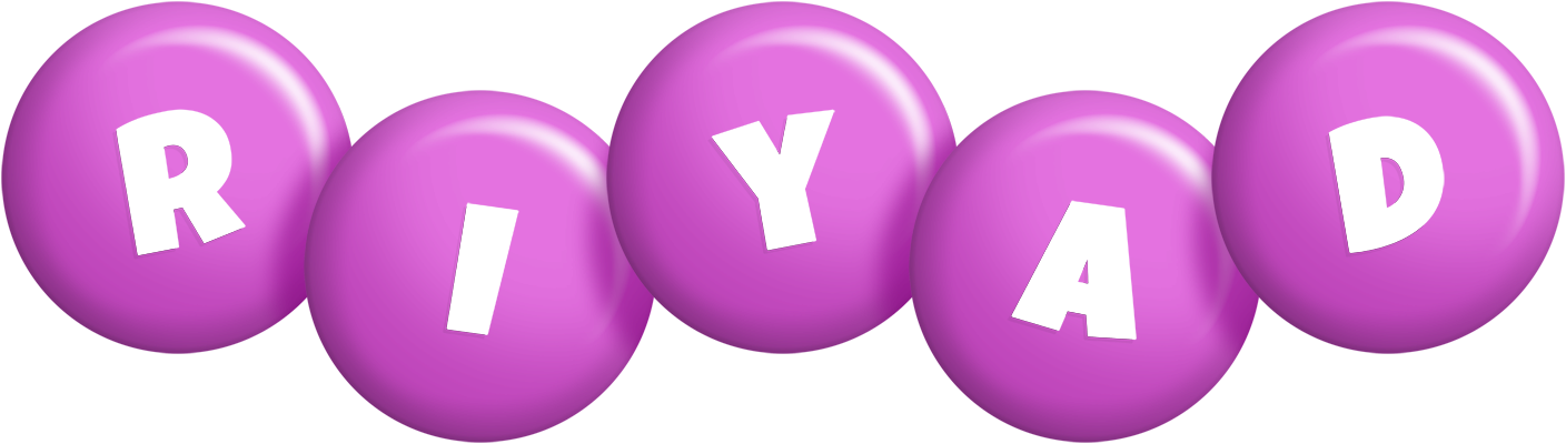 Riyad candy-purple logo