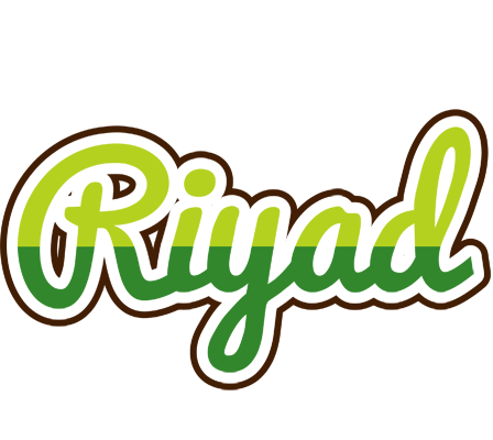 Riyad golfing logo
