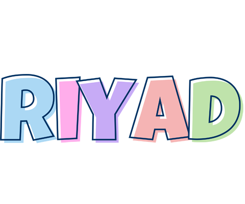 Riyad pastel logo