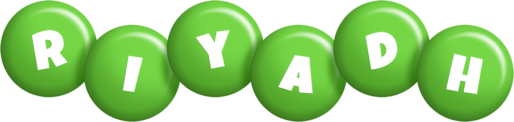 Riyadh candy-green logo