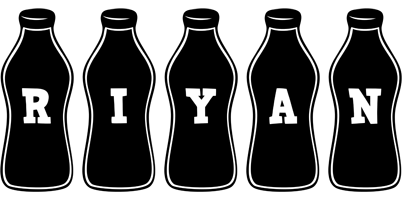 Riyan bottle logo