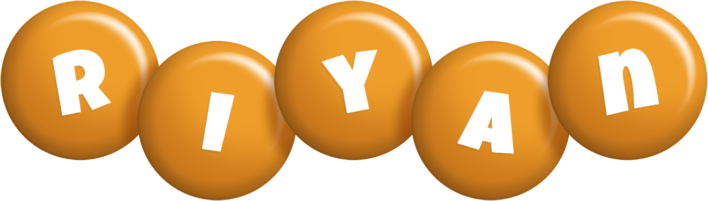 Riyan candy-orange logo