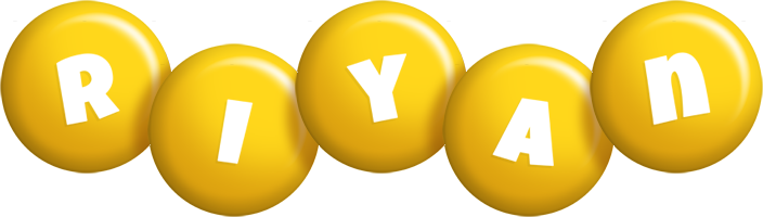 Riyan candy-yellow logo