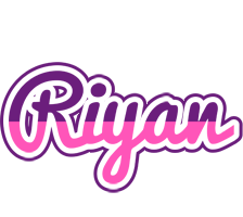 Riyan cheerful logo