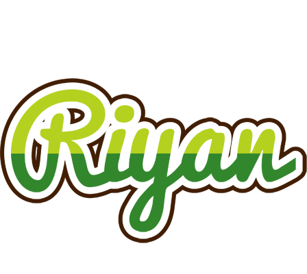 Riyan golfing logo