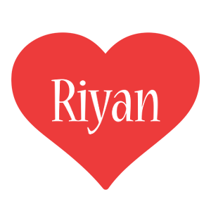 Riyan love logo