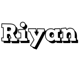 Riyan snowing logo