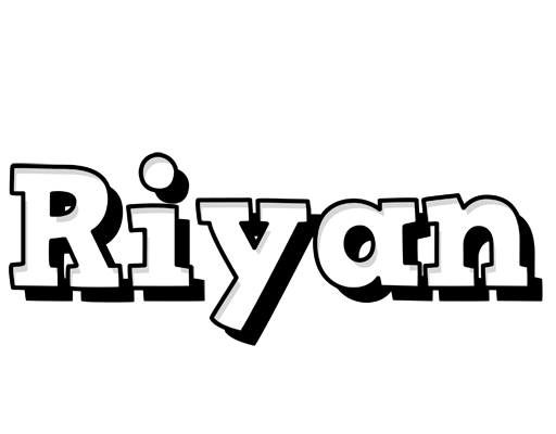 Riyan snowing logo