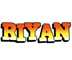 Riyan sunset logo