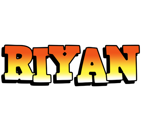 Riyan sunset logo