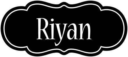 Riyan welcome logo