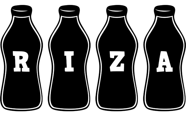 Riza bottle logo