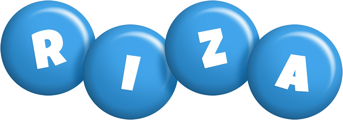 Riza candy-blue logo
