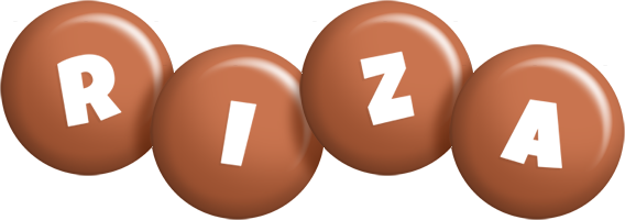 Riza candy-brown logo