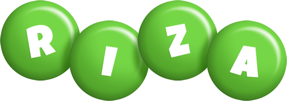 Riza candy-green logo