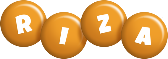 Riza candy-orange logo