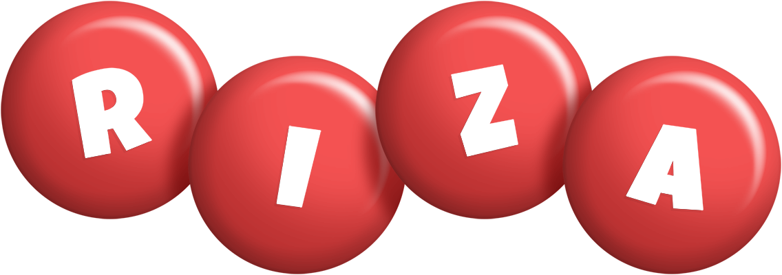 Riza candy-red logo