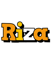 Riza cartoon logo