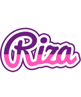 Riza cheerful logo