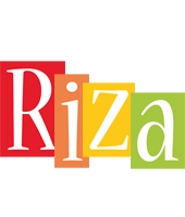 Riza Logo  Name Logo Generator - Smoothie, Summer, Birthday, Kiddo, Colors  Style