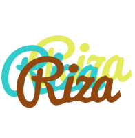 Riza cupcake logo