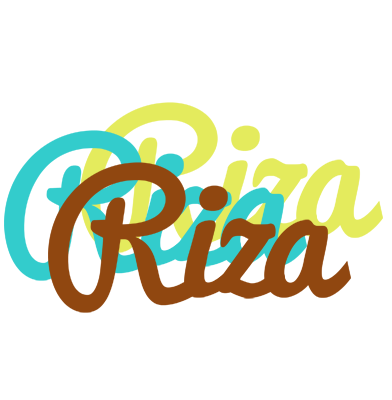 Riza cupcake logo