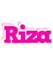 Riza dancing logo