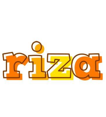 Riza desert logo