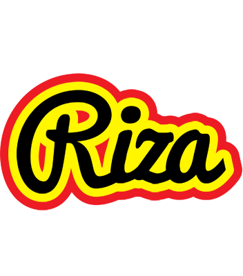 Riza flaming logo