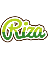 Riza golfing logo