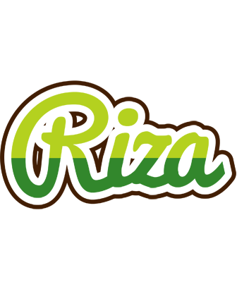 Riza golfing logo