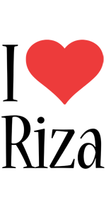 Riza i-love logo
