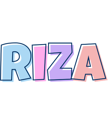 Riza pastel logo